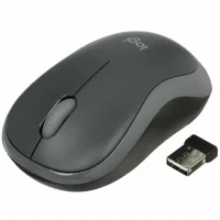 Мышь Logitech M186 (черный/серый) фото 2